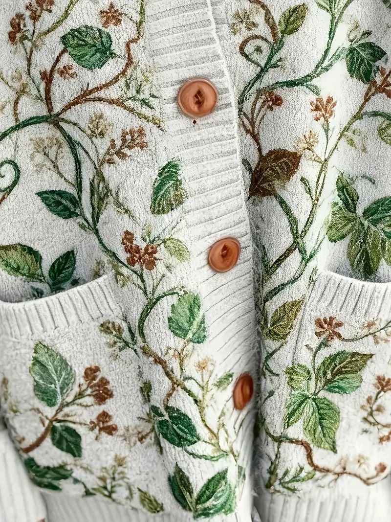 Women's V-Neck Button Down Cardigan Sweater