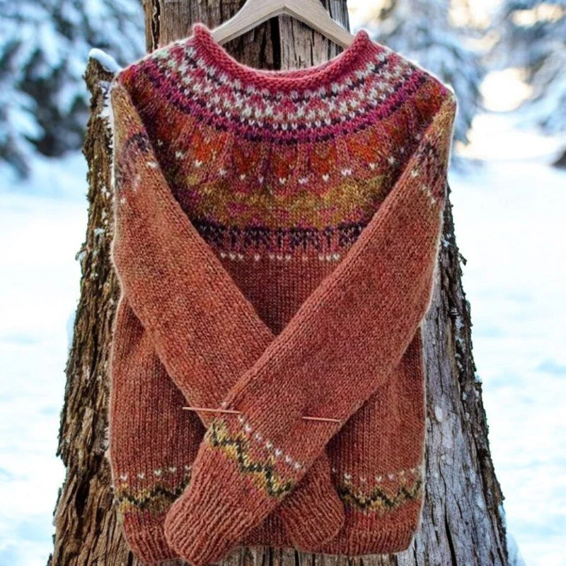 The Terracotta Valley Sweater