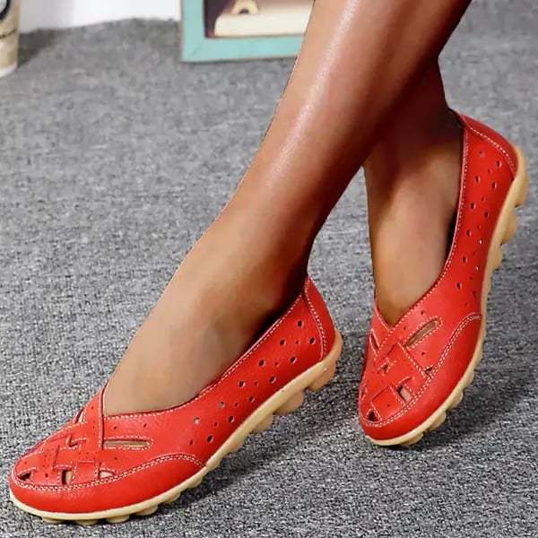 🔥Hot Sale - Women's Breathable Leather Loafers