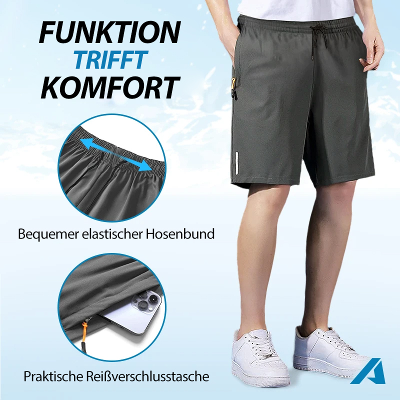 Arctic Shorts – Unisex Cooling Stretch Quick-Dry Shorts