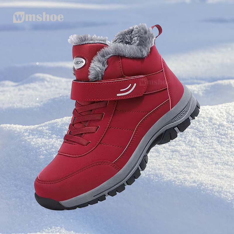 (+5℃🔥heiß !) Wasserdichte Fleece-Outdoor-Sport-Schneestiefel - (🔥2 Paar 79 € & kostenloser Versand !)-W088