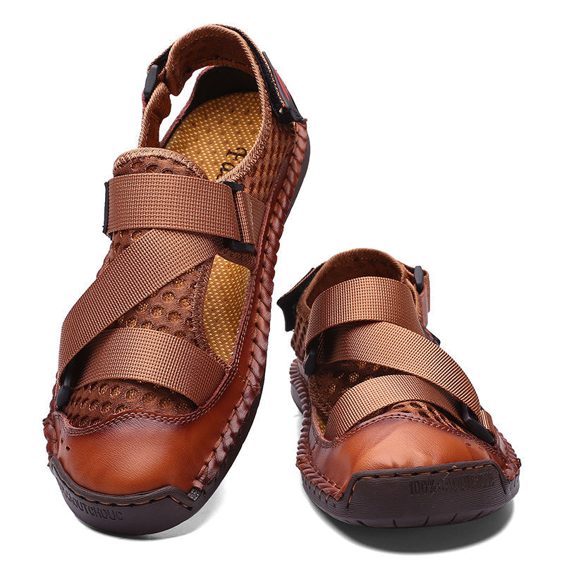 🔥Herren Strand Casual Atmungsaktiv Orthopädische Sandalen (Versandkostenfrei ab 2 Paaren)