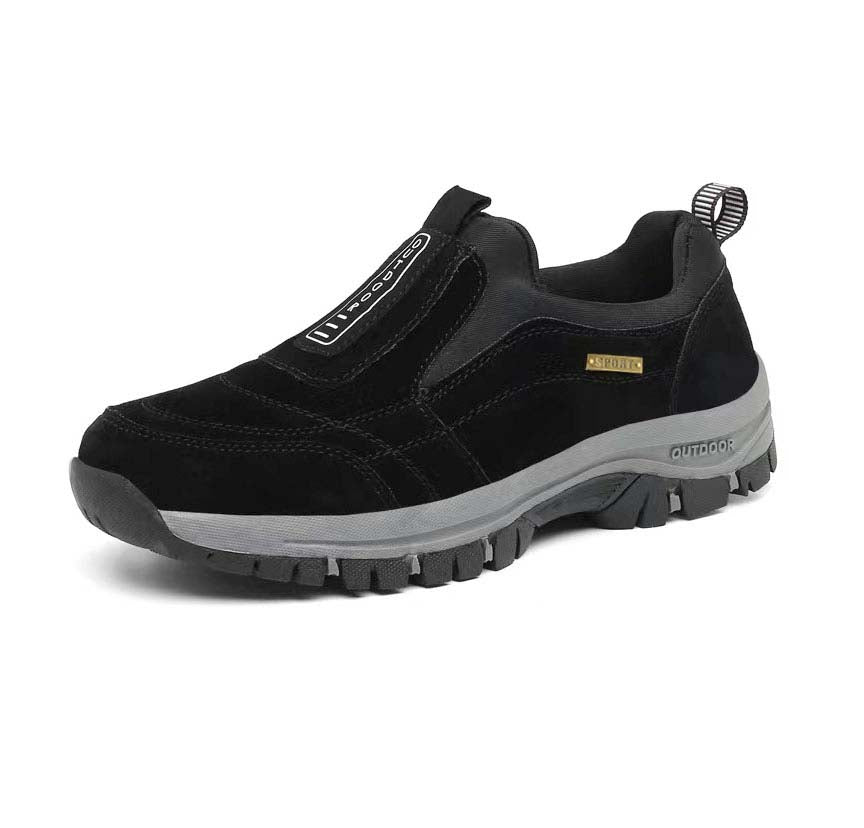 🔥Speziell für die Gesundheit der Füße entworfen🔥Herren Slip-On-Schuhe mit rutschfester Sohle im einfachen und schlichten Stil für den Frühling W052