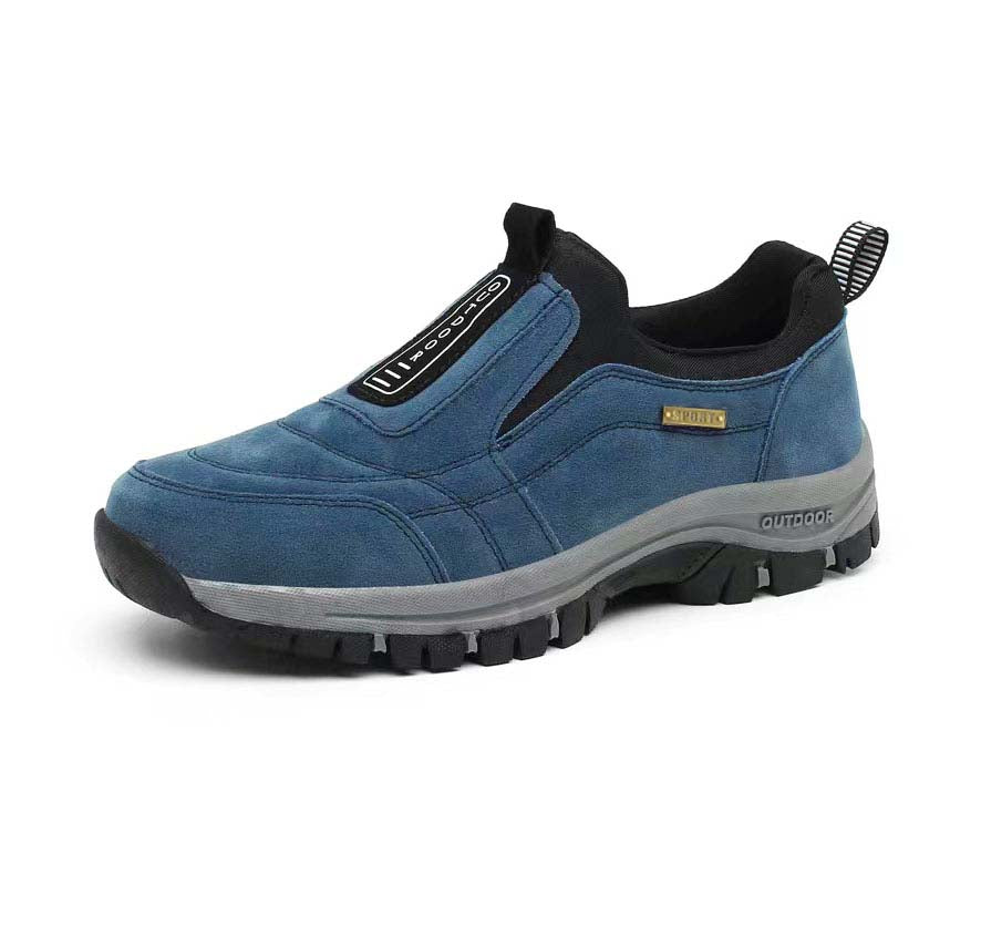 🔥Speziell für die Gesundheit der Füße entworfen🔥Herren Slip-On-Schuhe mit rutschfester Sohle im einfachen und schlichten Stil für den Frühling W052