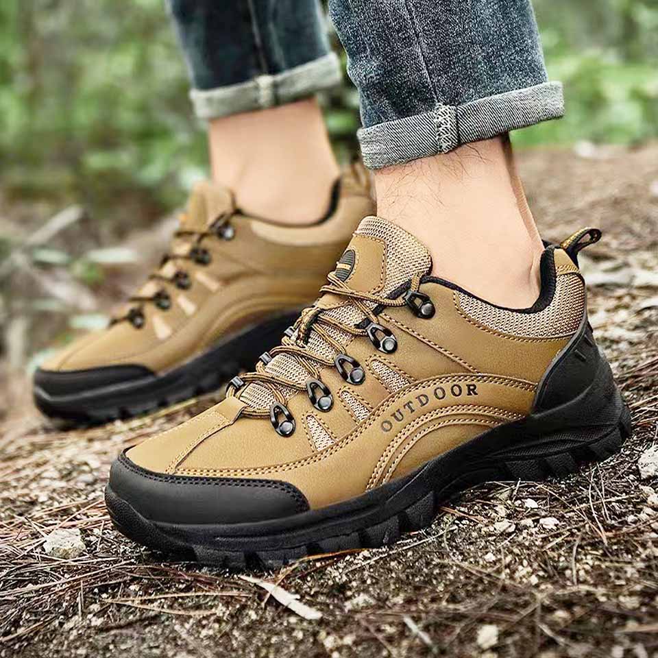 🔥Heißer Herbstverkauf 🔥 Ricemly™ Orthopädische Wasserdichte Und Rutschfeste Outdoor-Wanderschuhe Für Herren W171