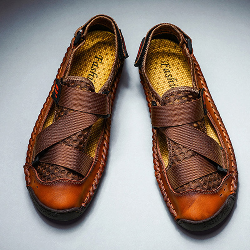 🔥Herren Strand Casual Atmungsaktiv Orthopädische Sandalen (Versandkostenfrei ab 2 Paaren)