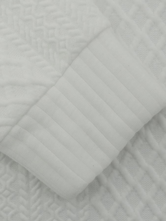 Bequemer, lässiger Outdoor-Pullover mit Stehkragen und langen Ärmeln für Herren