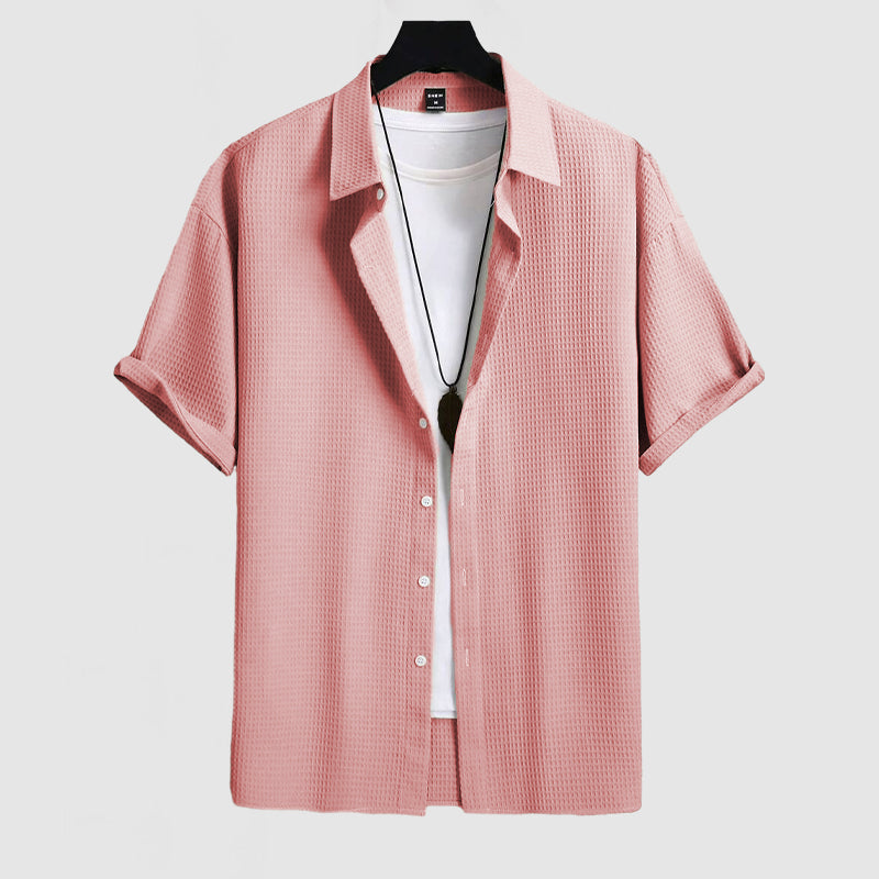 Kai - Lässiges Waffel-Hemd