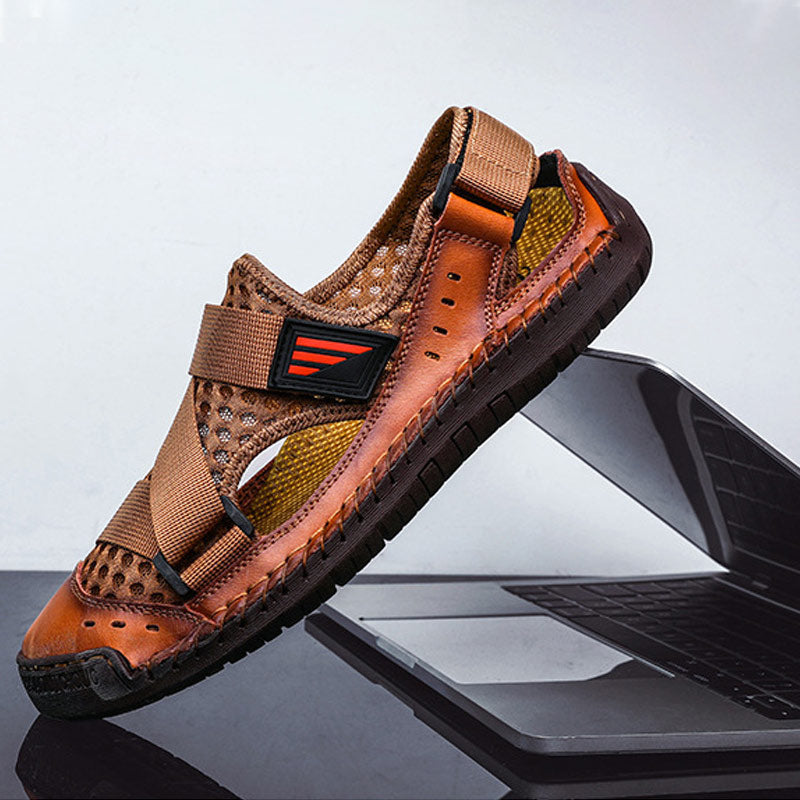 🔥Herren Strand Casual Atmungsaktiv Orthopädische Sandalen (Versandkostenfrei ab 2 Paaren)