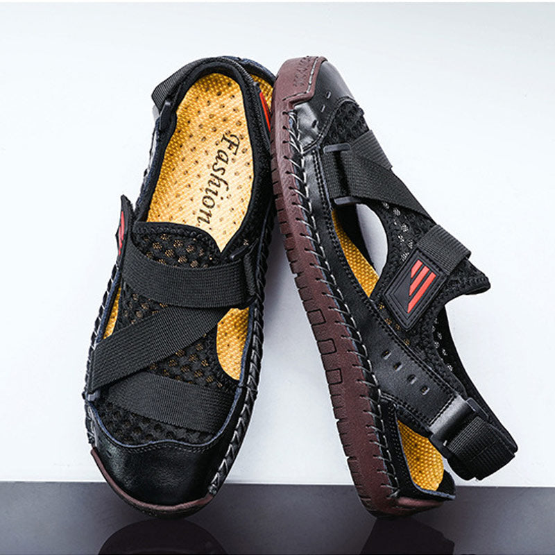 🔥Herren Strand Casual Atmungsaktiv Orthopädische Sandalen (Versandkostenfrei ab 2 Paaren)