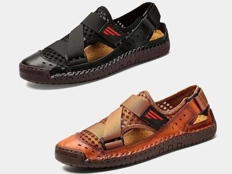 🔥Herren Strand Casual Atmungsaktiv Orthopädische Sandalen (Versandkostenfrei ab 2 Paaren)