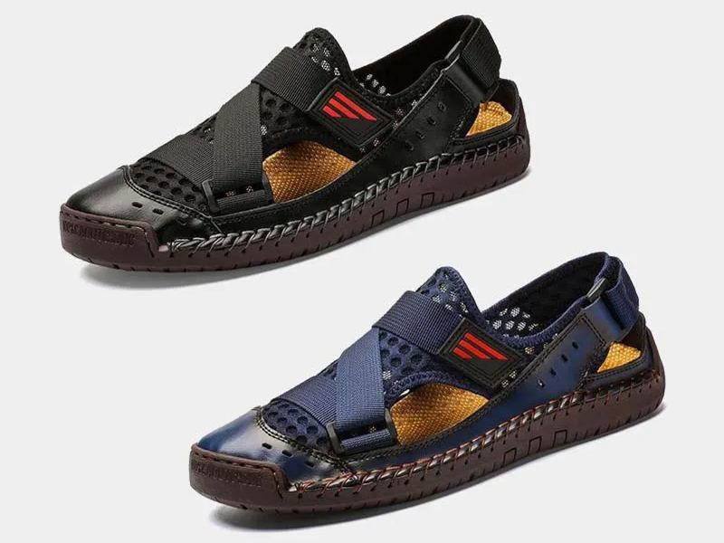 🔥Herren Strand Casual Atmungsaktiv Orthopädische Sandalen (Versandkostenfrei ab 2 Paaren)