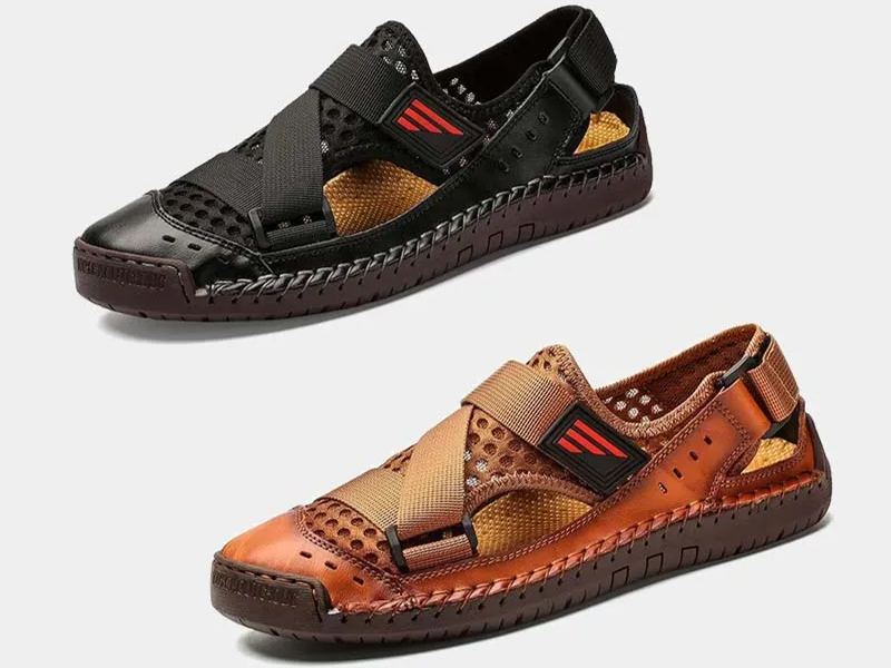 🔥Herren Strand Casual Atmungsaktiv Orthopädische Sandalen (Versandkostenfrei ab 2 Paaren)