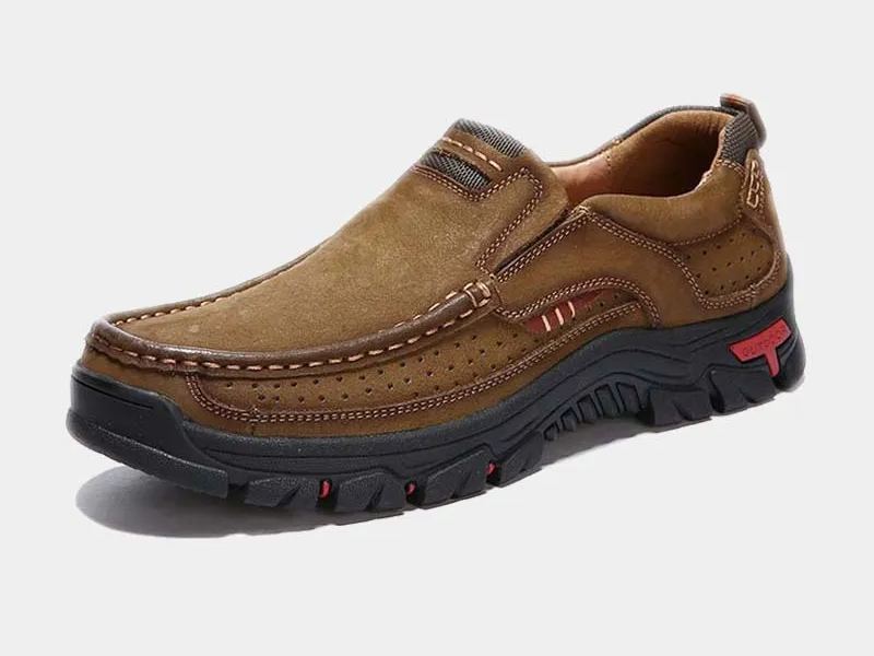 Herren Hohe Qualität Outdoor Rindsleder Schuhe Y045