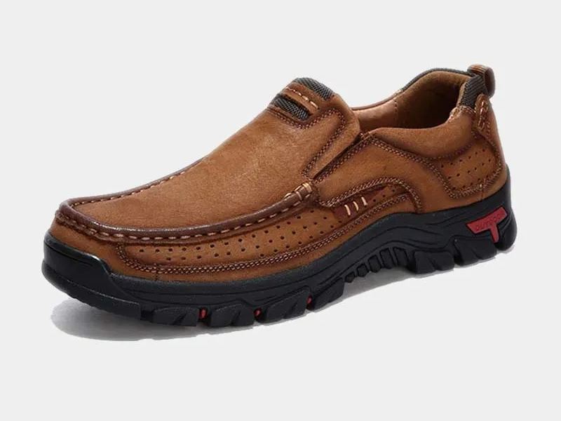 Herren Hohe Qualität Outdoor Rindsleder Schuhe Y045