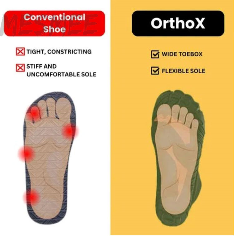 OrthoX™ - Ergonomic pain relieving orthopedic shoes