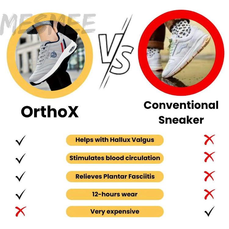 OrthoX™ - Ergonomic pain relieving orthopedic shoes