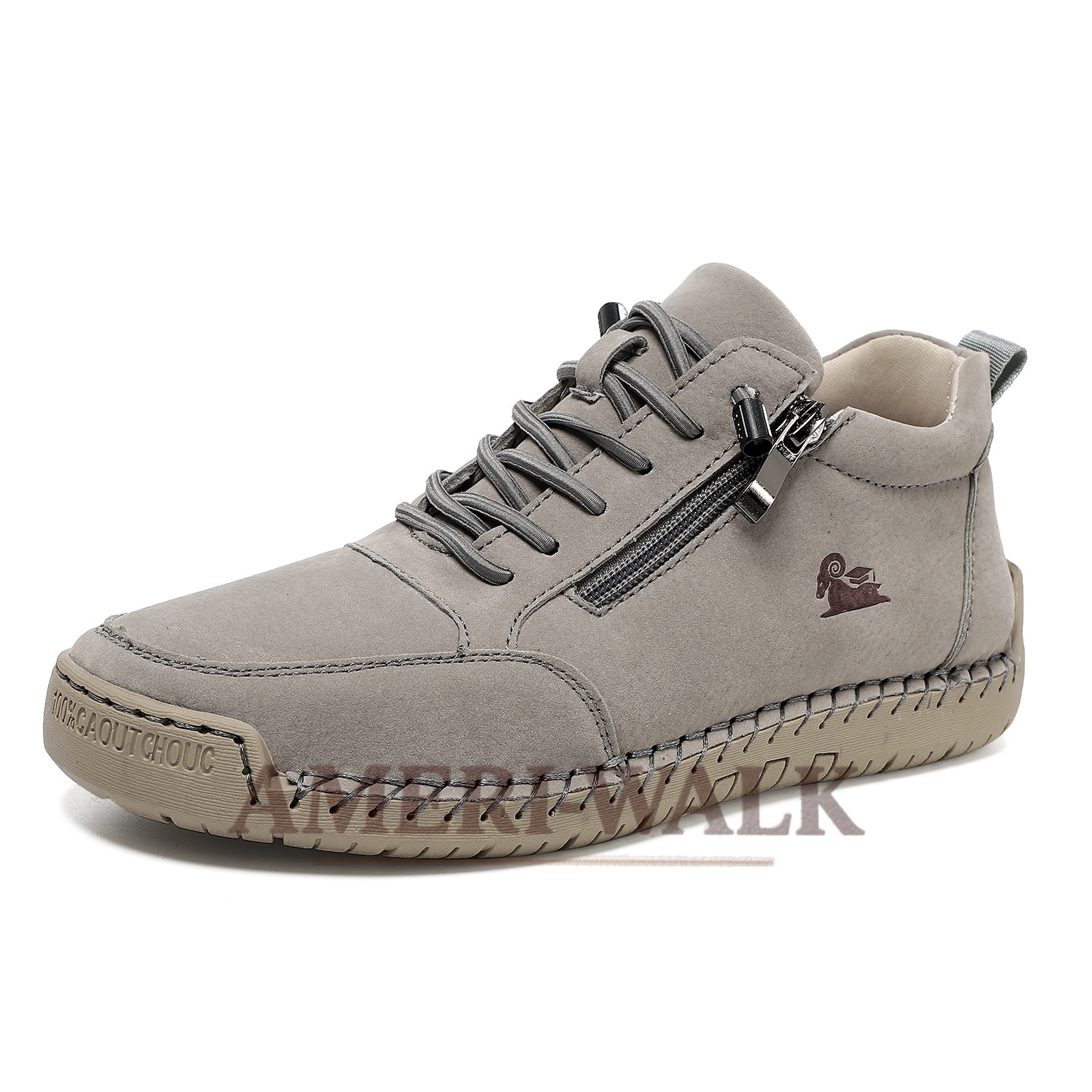 ⏰Promotion - 70% OFF🔥 Ameriwalk™ Men Leather Loafer Orthopedic Walking Shoes