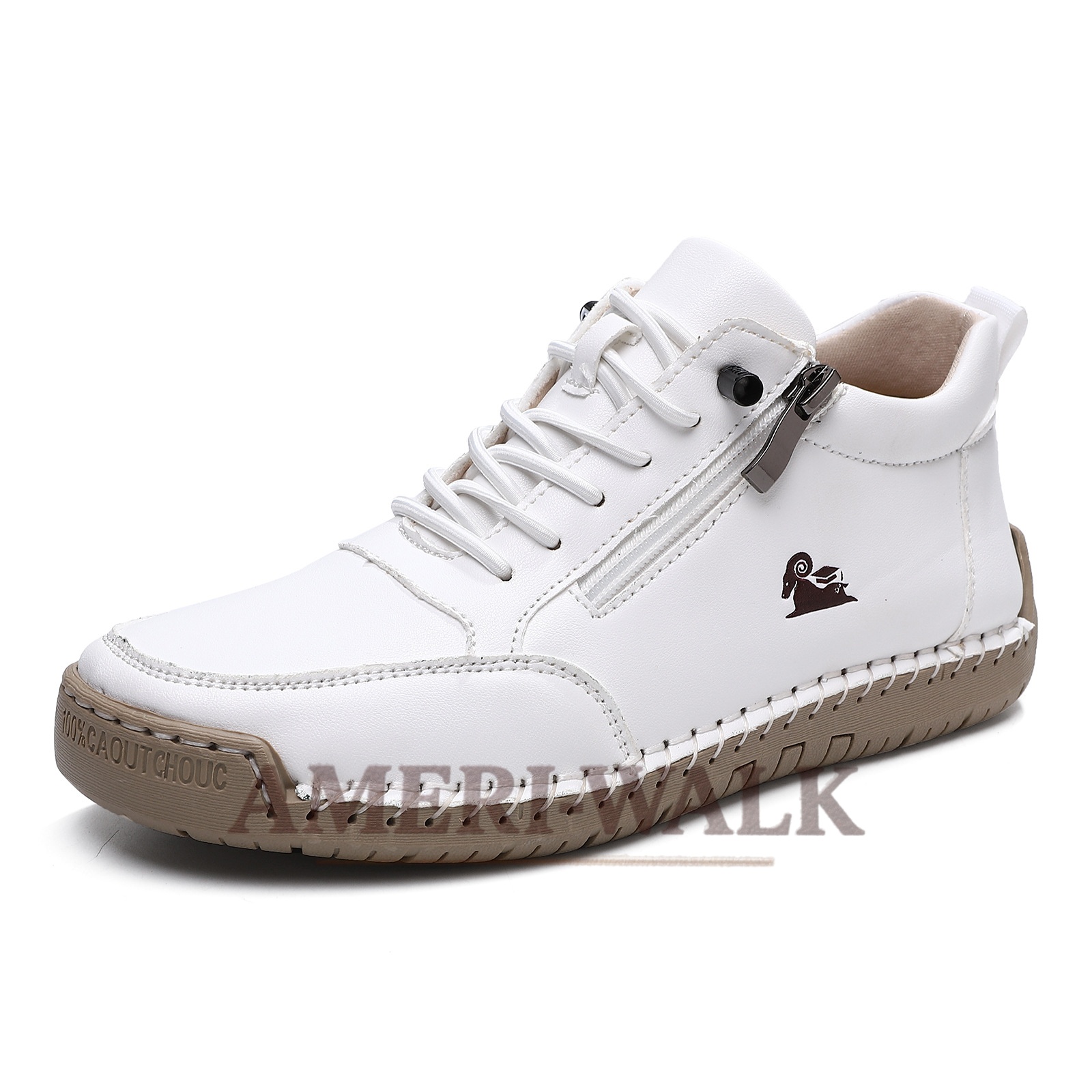 ⏰Promotion - 70% OFF🔥 Ameriwalk™ Men Leather Loafer Orthopedic Walking Shoes