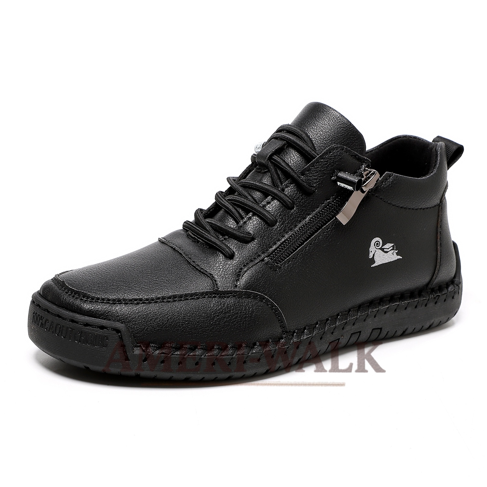 ⏰Promotion - 70% OFF🔥 Ameriwalk™ Men Leather Loafer Orthopedic Walking Shoes