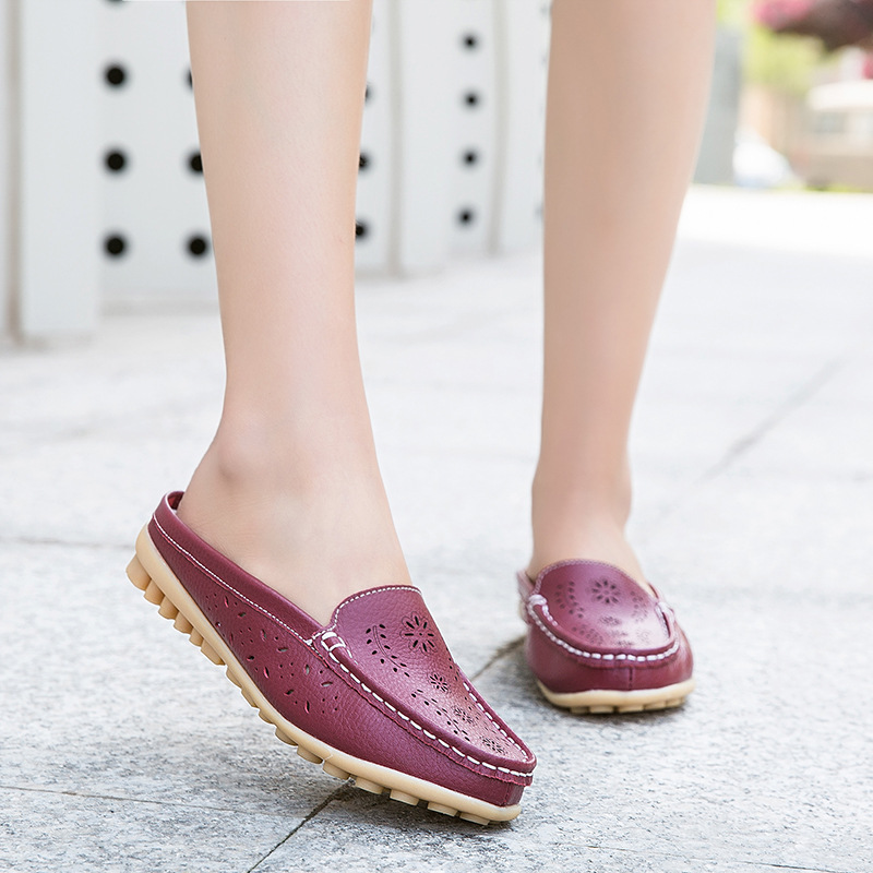 NEW - Women's Breathable Leather Loafers