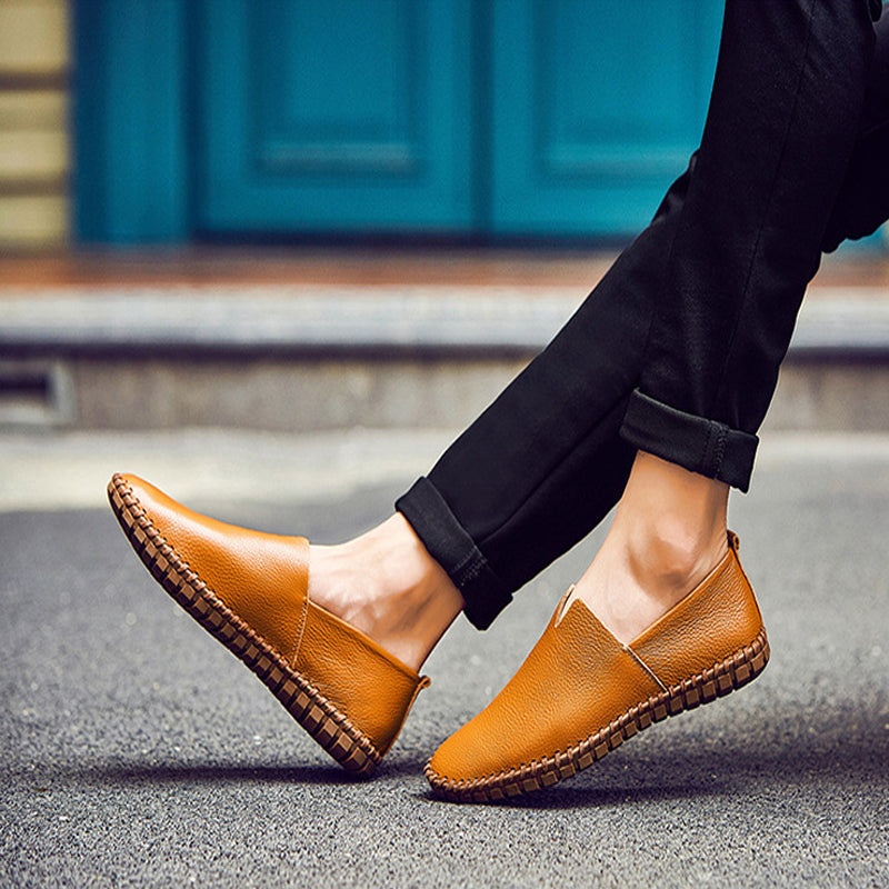 Men's Solid Color Casual Breathable Shoes