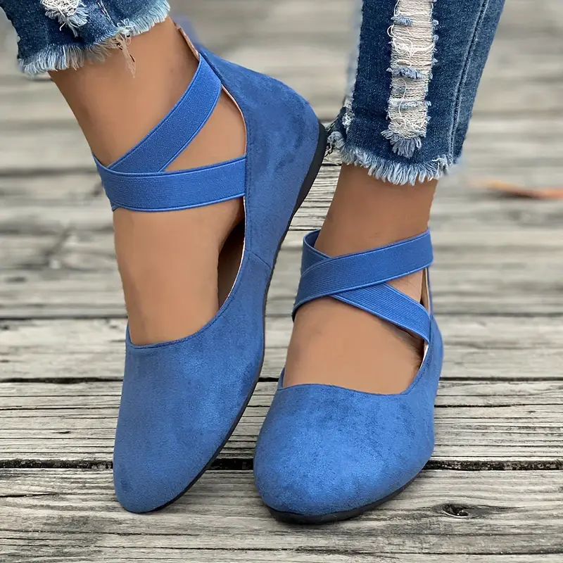 Women's Comfortable Ballet Flat Shoes - Comfortable Slip On Shoes for All Seasons