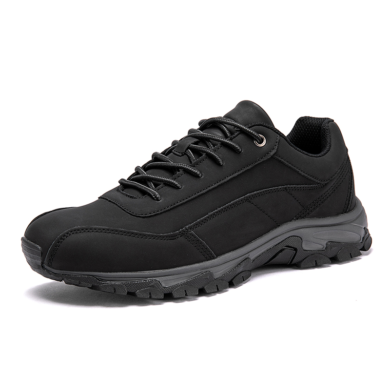 MEN'S COMFORTABLE GENUINE LEATHER SNEAKERS WITH ARCH SUPPORT AND SHOCK ABSORPTION