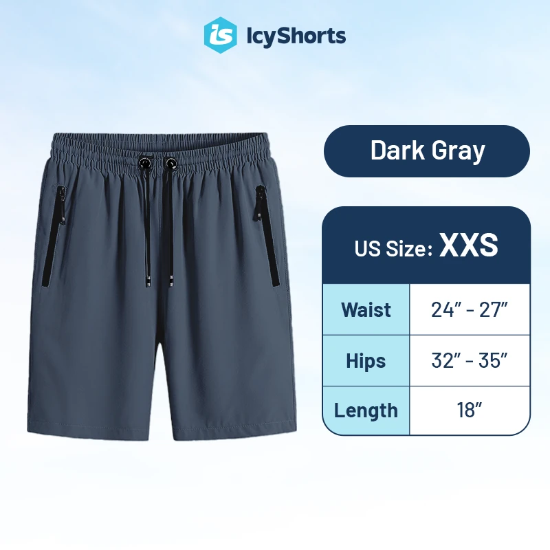 Icy Shorts - Last day 80% OFF - Unisex Ice Silk Stretch Quick-Dry Shorts