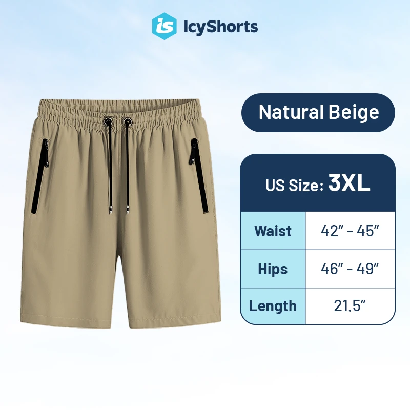 Icy Shorts - Last day 80% OFF - Unisex Ice Silk Stretch Quick-Dry Shorts
