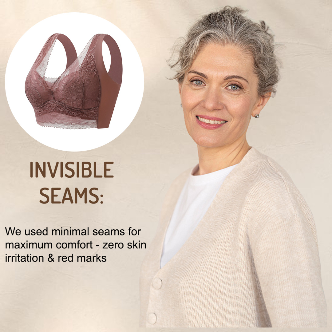 2024 Ultimate Lift Stretch Full Coverage Seamless Lace Cut-Out Bra