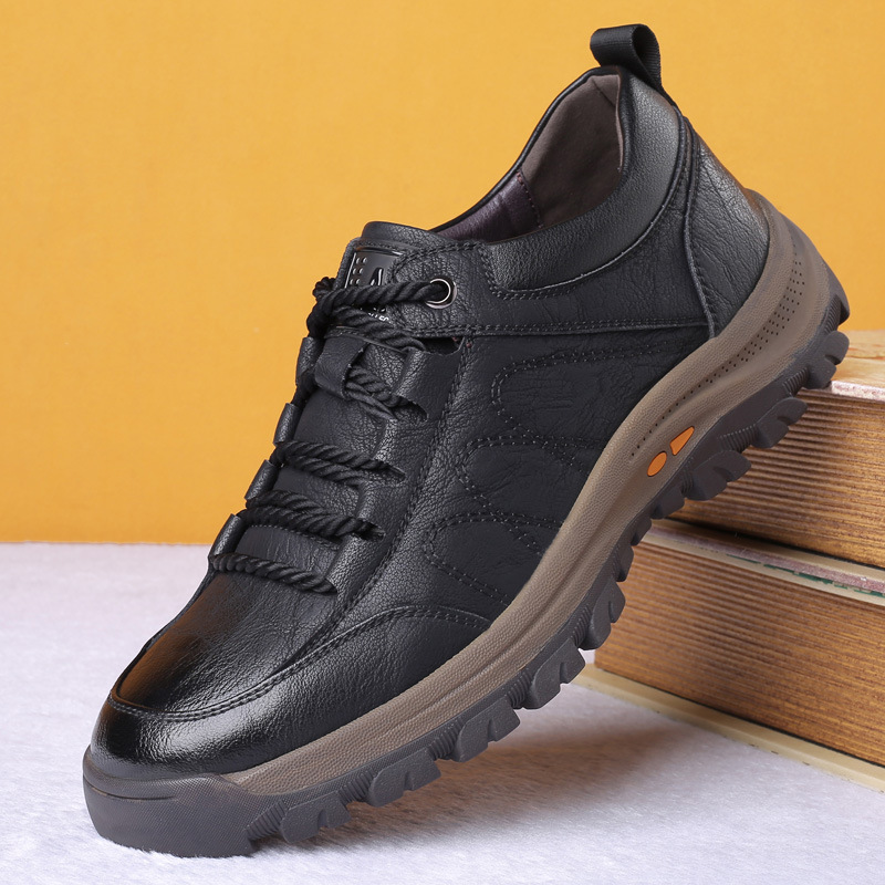 Men's good arch support outdoor breathable walking shoes