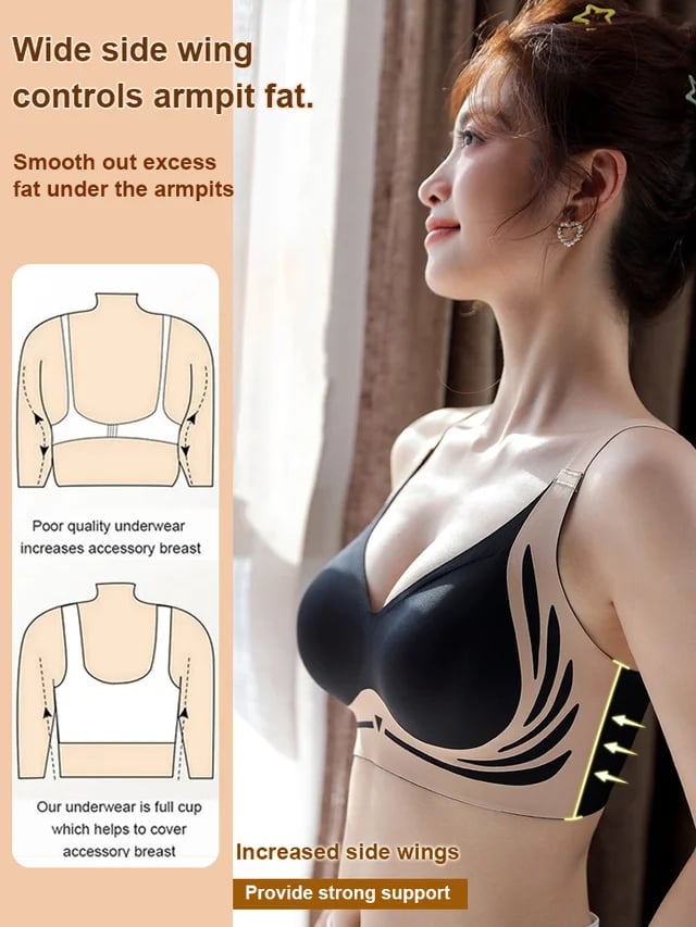 🎁Last Day 60% Off -Mesmee Super gather bra| Wireless Push-up Bra