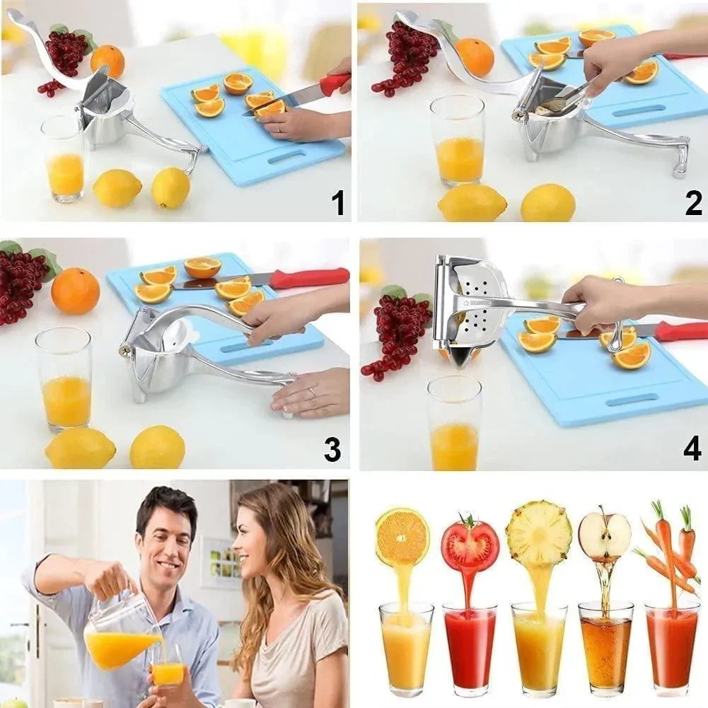  Stainless Steel Fresh Fruit Juice Extractor