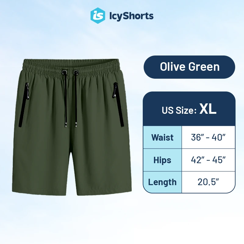 Icy Shorts - Last day 80% OFF - Unisex Ice Silk Stretch Quick-Dry Shorts