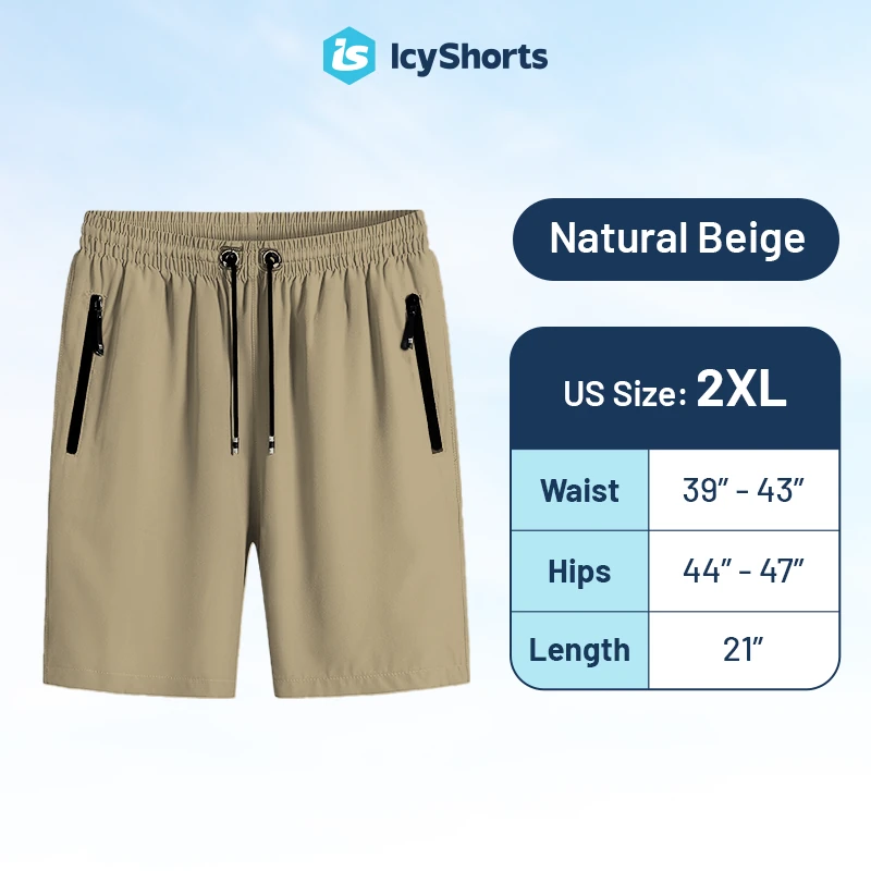 Icy Shorts - Last day 80% OFF - Unisex Ice Silk Stretch Quick-Dry Shorts