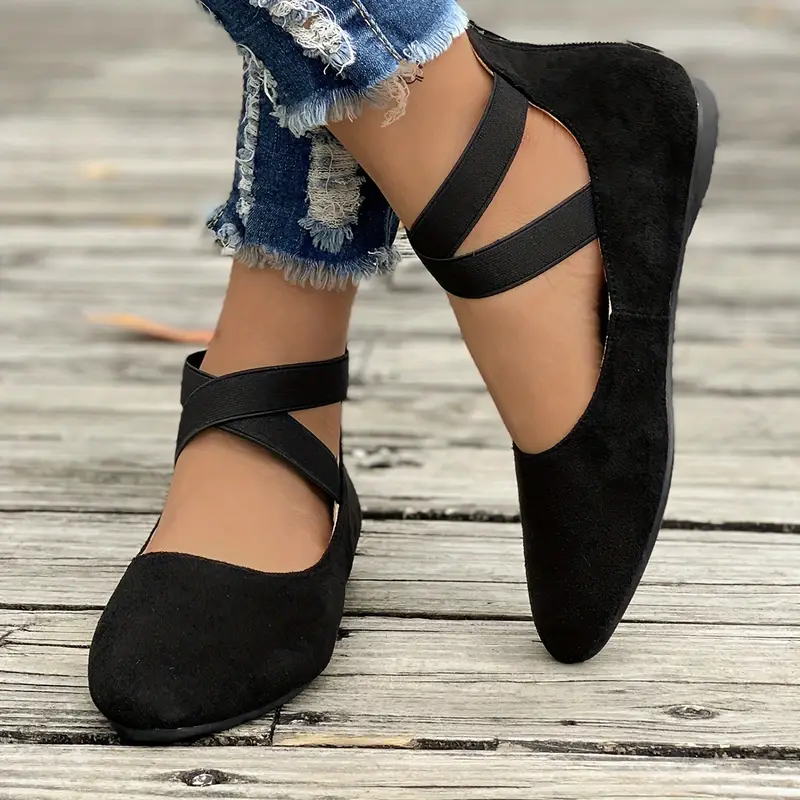 Women's Comfortable Ballet Flat Shoes - Comfortable Slip On Shoes for All Seasons