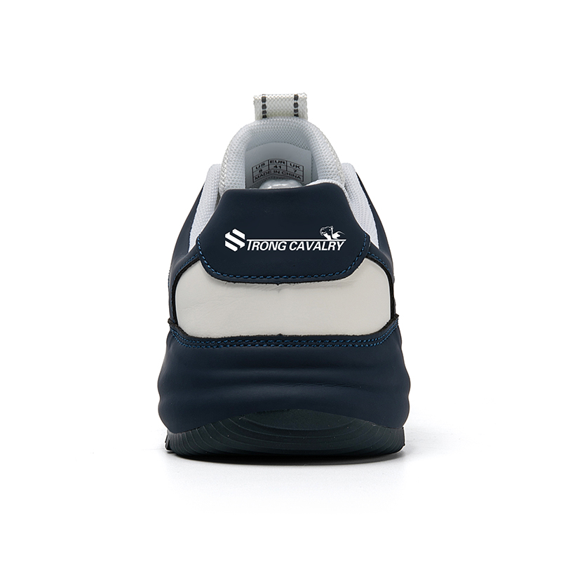 MEN'S LEATHER COMFORTABLE THICK SOLE SLIP-ON CASUAL SPORTS SHOES