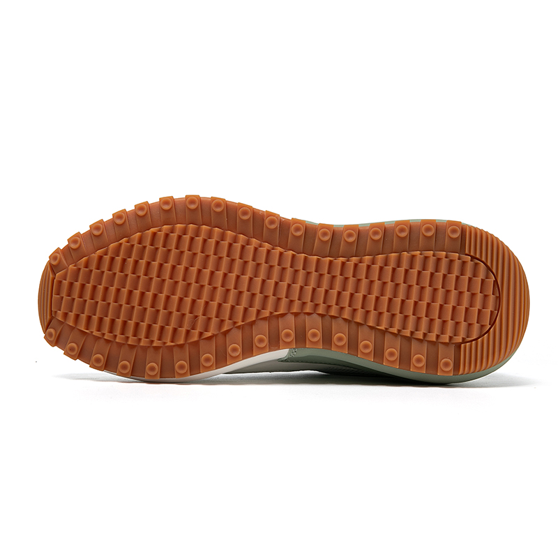 MEN'S LEATHER COMFORTABLE THICK SOLE SLIP-ON CASUAL SPORTS SHOES