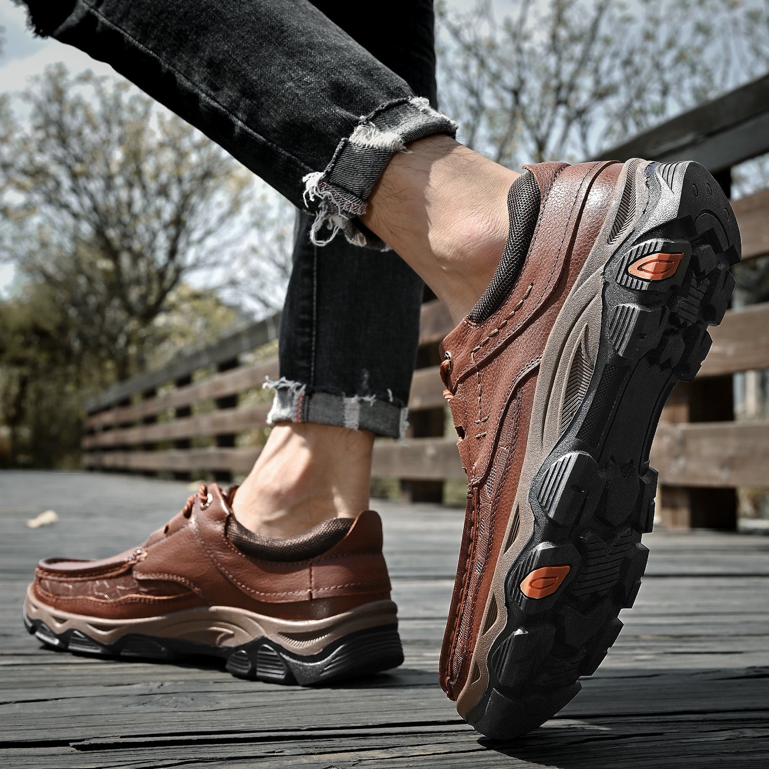 Sinarey® -  transition with orthopedic and extremely comfortable sole with laces