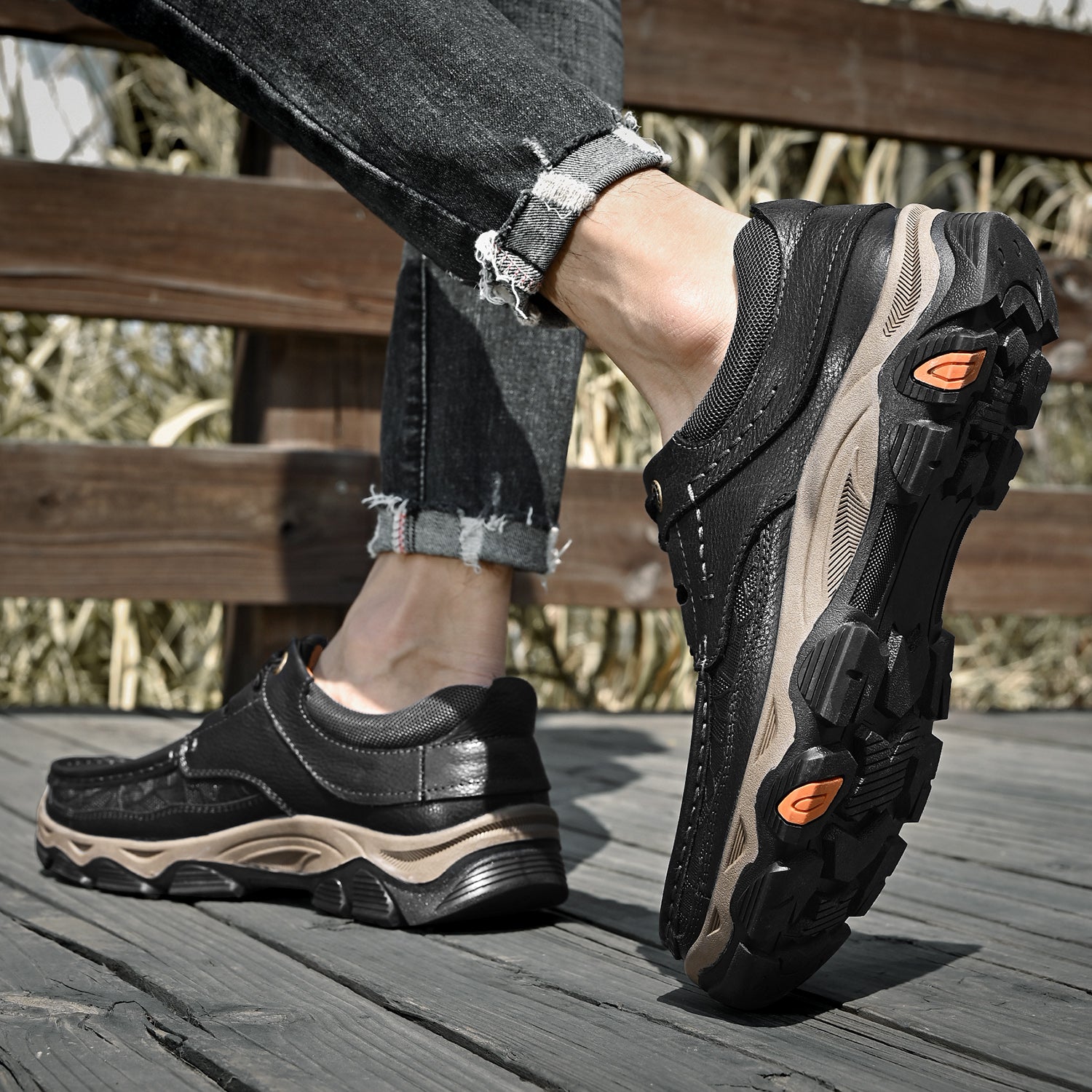 Sinarey® -  transition with orthopedic and extremely comfortable sole with laces