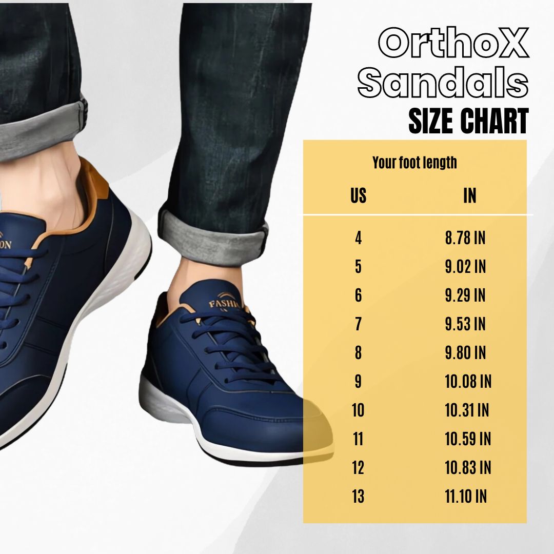 OrthoX™ - Ergonomic pain relieving orthopedic shoes
