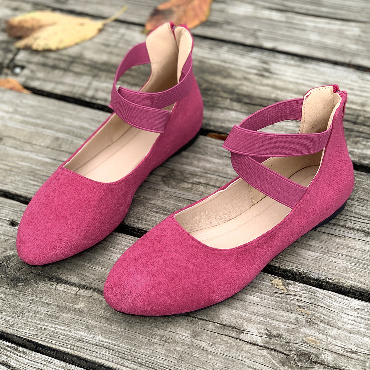 Women's Comfortable Ballet Flat Shoes - Comfortable Slip On Shoes for All Seasons