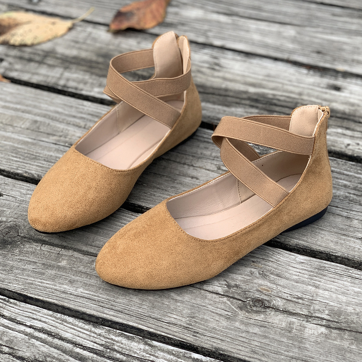 Women's Comfortable Ballet Flat Shoes - Comfortable Slip On Shoes for All Seasons