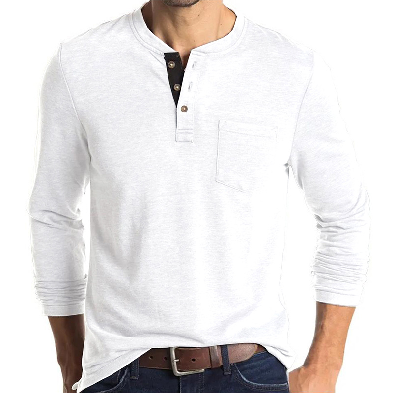 [Copy]Men's Autumn / Winter Long Sleeve Crew Neck T-Shirt