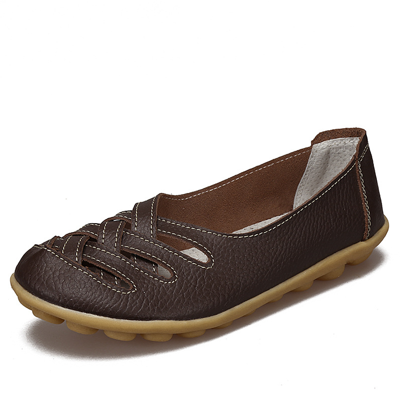 NEW - Women's Breathable Leather Loafers