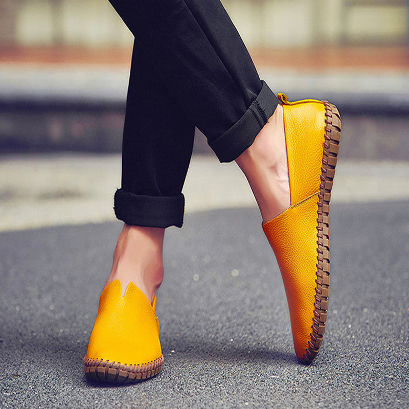 Men's Solid Color Casual Breathable Shoes