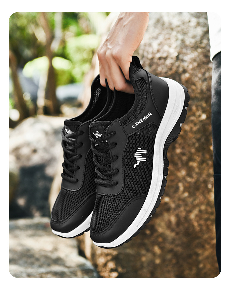 [Copy]🔥Last Day Promotion 70% OFF🔥Men's mesh lightweight and breathable travel shoes, non-slip walking shoes