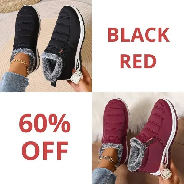🔥Last Day Promotion 60% OFF🔥 Women's Warm Sheepskin-Lined Boots , Easy To Wear, Comfortable When Walking