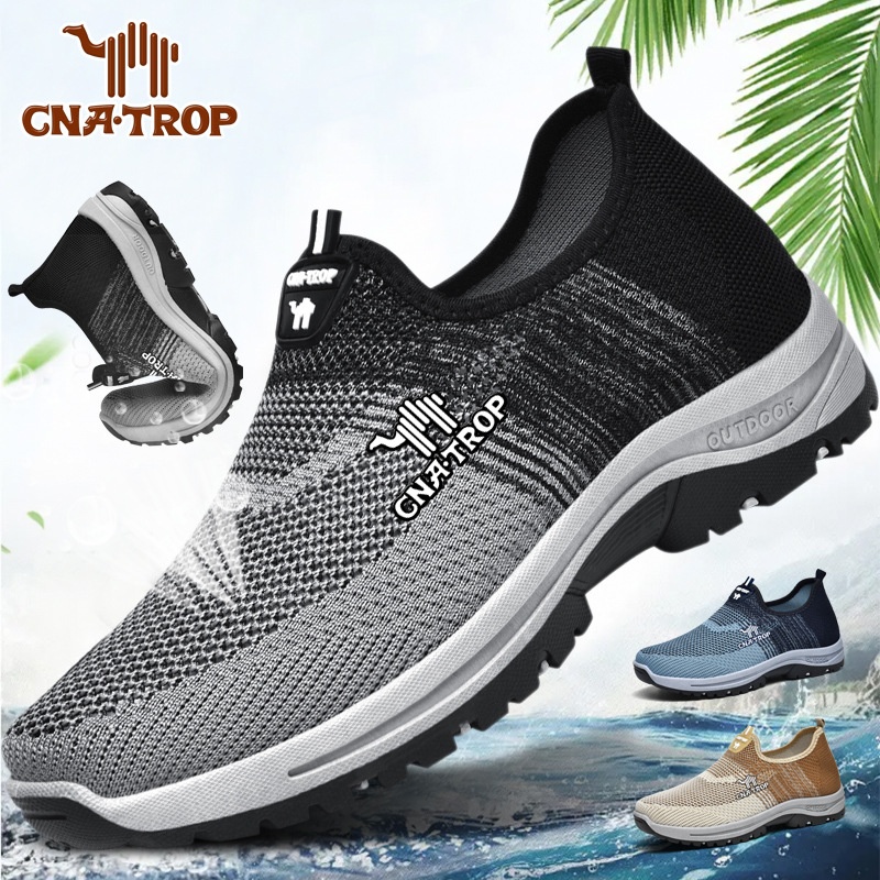 Men's Mesh Fly Knit Walking Shoes